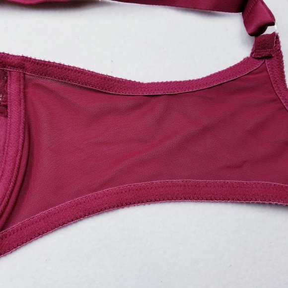 Playtex Secrets #4302 Rosebud Embroidery -42DD-NWT - Picture 7 of 9